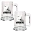 San Diego Chargers NFL 2pc 15oz Glass Tankard Set- Helmet Logo