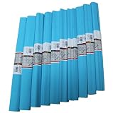 Idena 617152 - Krepppapier 10 Rollen 50 x 250 cm lichtblau