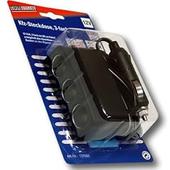 KFZ-Steckdose,12V, 3-fach, mit 80 cm Kabel und Zigarettenanz�nder- Stecker zum Anschlu� von drei Ger�ten an eine Zigarettenanz�nder-Steckdose