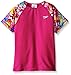 Speedo Big Girls' Printed Sleeve Rashguard Shirt