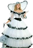 Super Deluxe White Southern Belle Costume - Womens XL (18-20)