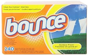 Bounce Outdoor Fresh Fabric Softener Sheets 240 Count