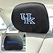 FANMATS 12575 Kentucky Wildcats Embroidered Head Rest Cover Set - 2 Pieces