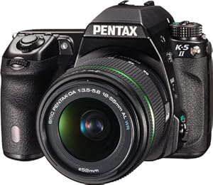 Pentax K-5 II 16.3 MP DSLR DA 18-55mm WR lens kit (Black)
