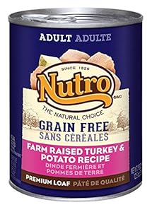 The Nutro Company Adult Dog Food with Grain Free Natural Turkey and Potato Formula, 12.5-Ounce