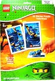 Lego Ninjago Masters of Spinjitzu 32 Sticker Puzzle Valentines