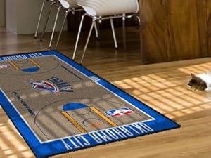 Oklahoma City Thunder Large Court Runner 29.5