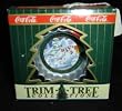 Coca Cola Bottle Cap Christmas Ornament Polar Bear Family