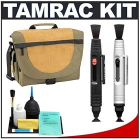 Tamrac 3537 Express 7 Camera Bag (Black) + Accessory Kit for Canon Rebel XSi, XS, XTi,... by Tamrac