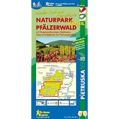 Naturpark Pf�lzerwald S�dteil 1 : 40.000: Wander- Rad- und Freizeitkarte