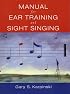 Manual For Ear Training And Sight Singing