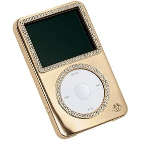 Gilty Couture iPod Classic80/120GB�p���O�W���A���[�n�[�h�P�[�X GILTY COUTURE for iPod classic 80GB �S�[���h with �X�m�[�X�����t�X�L�[ GTY-IP-000013