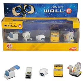 Dickie 3089267 Wall-E Car - Set da 5 pezzi Dickie 3089267 Wall-E Car - Set da 5 pezzi