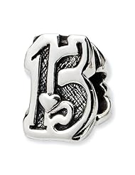 Sterling silver Reflections Sweet 15 Bead