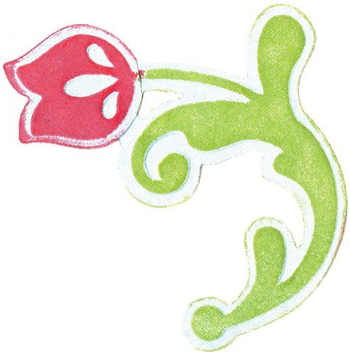 Embosslits Dies By Basic Grey: Flower w/Stem