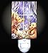 Teddy Bear Stars Decorative Night Light