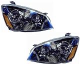 2005-2006 (2005 2006 05 06) Nissan Altima Headlight Assembly (Non HID Type) - One Pair(Both Driver and Passenger Sides) - DOT Certified Headlight