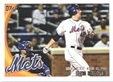 2010 Topps Update Baseball Card #US-14 Ike Davis - New York Mets ( Debut / Rookie Card ) MLB Trading Card in Screwdown Case