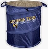 Georgia Tech Yellow Jackets Collapsible Trash Can (Doubles as Cooler and Laundry Hamper) by Logo Chairs