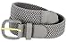 Luxury Divas Gray Braided Elastic Stretch Belt Size XX-Large