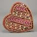 Heart Shaped Hand Beaded Coin Purse - Fair Trade