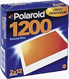 Photo : Polaroid 1200 Film Instant Colour Print with In-built Battery 2x12 Exposures Ref 107641