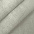 100% Leinen Stoff Meterware Farbe Mittel Grau