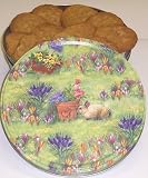 Gourmet Food : Scott's Cakes 2 1/2 lb. Peanut Butter Cookies in a Large Bunny Tin