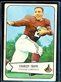 1954 Bowman Charley Trippi #60 Chicago Cardinals Football Card - Shipped In Protective ScrewDown Case!