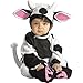 Rubies Costume Co. EZ-On Romper Costume, Cozy Cow, 6 to 12 Months