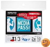 KOKUYO �\�t�gCD/DVD�P�[�X MEDIA PASS EDC-CM2-10W
