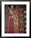 Mural Detail at Debre Birhan Sellassie Church, Debre Birhan, Amhara, Ethiopia Lonely Planet Collection Framed Art Poster Print by Jane Sweeney, 25x31