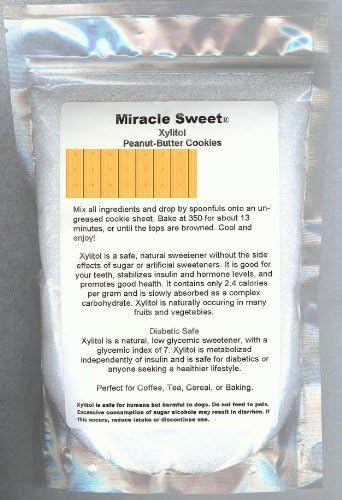 Miracle Sweet - Xylitol - 3 - 1 Lb Pouches