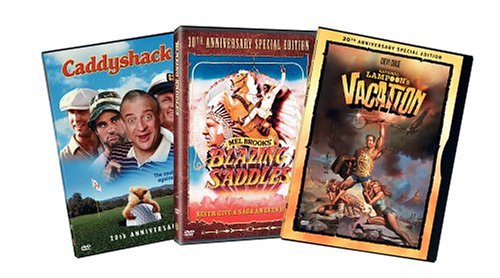 Slapstick Comedy 3-Pack (Caddyshack / Blazing Saddles / National Lampoon's Vacation)