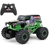 New Bright 2430 Monster Jam Grave Digger RC Truck, 1:24 (7-Inch) Scale