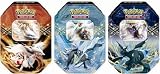 Pokemon EX Spring 2012 Collectors Tin Set Kyurem Reshiram Zekrom