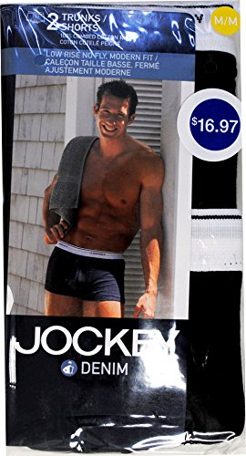 Jockey® Men's Low-rise No Fly Trunks Denim-look Cotton , 2-pack