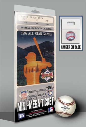 MLB Los Angeles Angels 1989 All-Star Game Mini-Mega Ticket