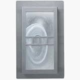 120 Outdoor Lighting Wall Fixture in Bronze & Opal Glass