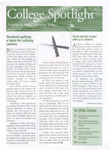 Magazines: College Spotlight