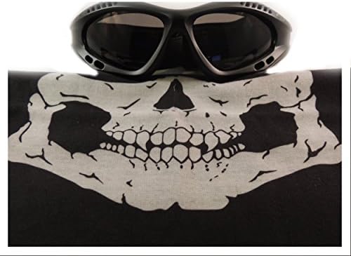 Tactical Goggles and Skull Mask Combo by Fierce Tactical