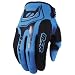 MSR Racing Youth Axxis Gloves - 2008 - Youth Medium/Black/Cyan