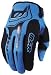 MSR Racing Youth Axxis Gloves - 2008 - Youth Medium/Black/Cyan