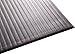 Guardian Air Step  Anti-Fatigue Floor Mat, Vinyl, 27"x60", Black, Reduces fatigue and discomfort, Can be easily cut to fit any space