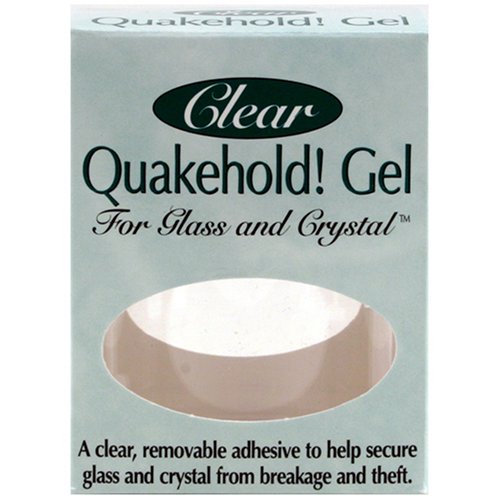 Quakehold! Gel for Glass and Crystal, Clear #22111