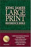 Large Print Center Column Reference Bible