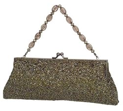 Fully Beaded, Clutch, Evening Bag - Michelle (61 5006)