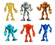 Warbots - TINY Robot Toy Figures - Lot of 20
