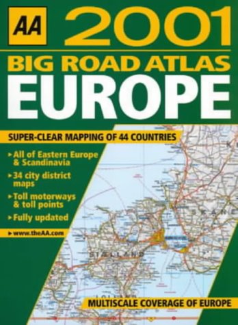 Big Road Atlas Europe (AA Big Road Atlas)