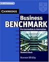 Business Benchmark Pre-Intermediate to Intermediate Student's Book BEC Preliminary Edition